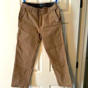 G.H. Bass & Co. Khaki Work Pants. Size: W34/L30